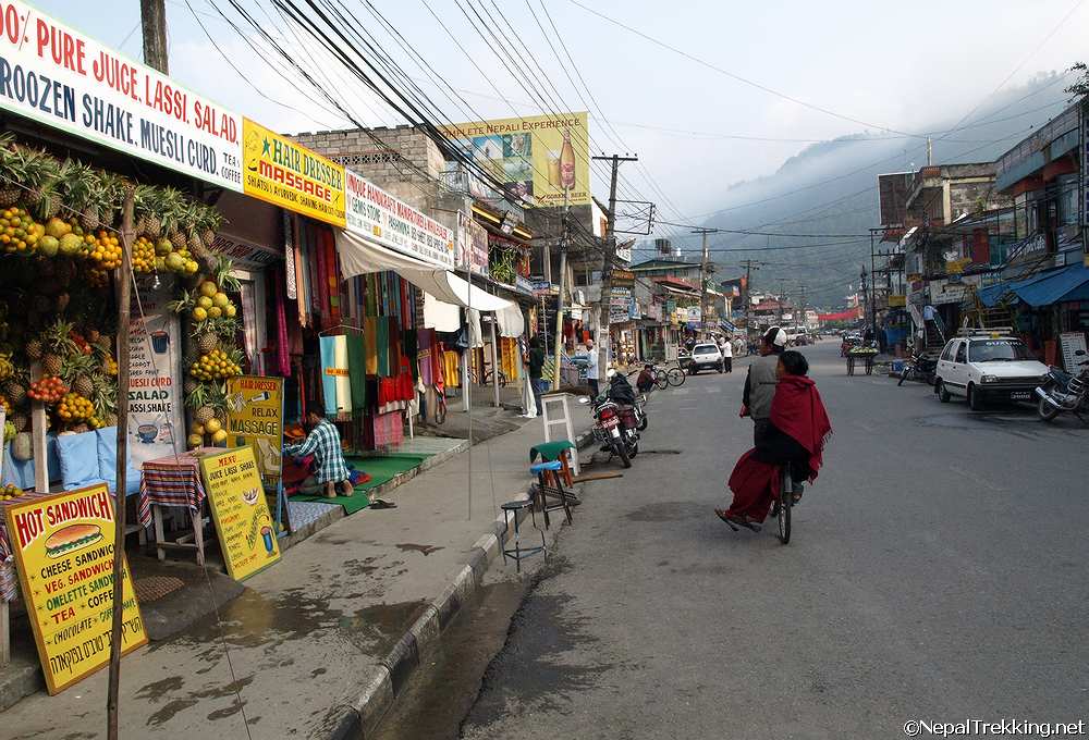 Pokhara Lakeside Tourist strip