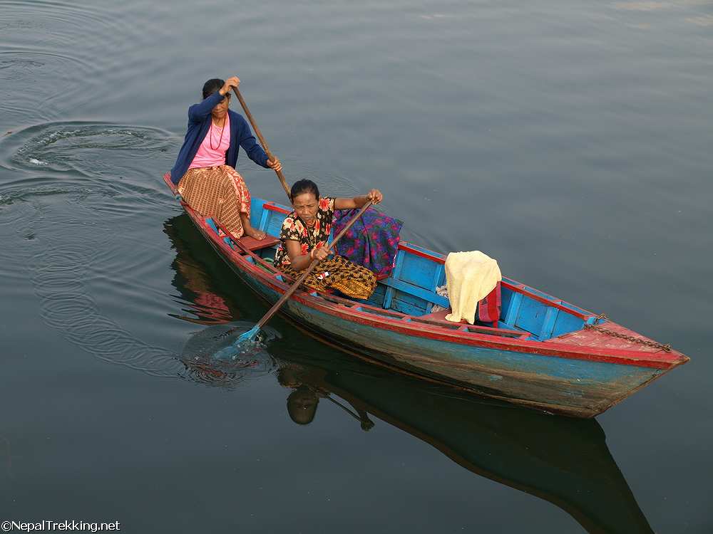 Women Paddle Boats